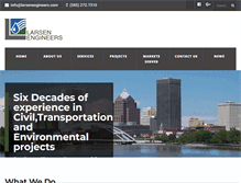 Tablet Screenshot of larsenengineers.com